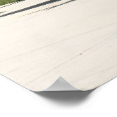 1943 Supermarine Spitfire Mk IXe. Poster (Ecke)