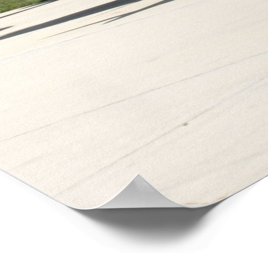 1943 Supermarine Spitfire Mk IXe. Poster (Ecke)