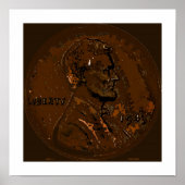 1943 Wheat Leaf Penny 8 Poster (Vorne)