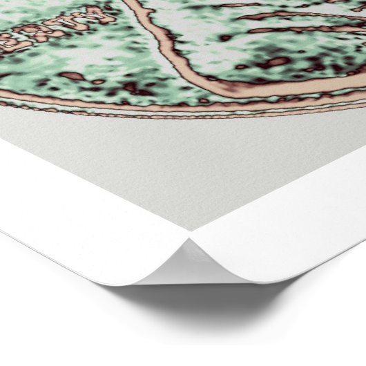 1943 Wheat Penny 2 Poster (Ecke)