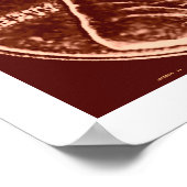 1943 Wheat Penny 5 Poster (Ecke)