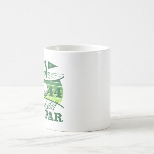 1944 80. Birthday Golf Spaß Kaffeetasse (Mittel)