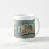 1944 Big Letter Chicago Postcard Kaffeetasse (VorderseiteRechts)