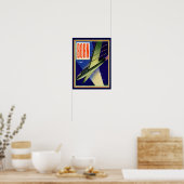 1944 Bohn Retro Futuristische Werbung 12 x 16 Poster (Küche)