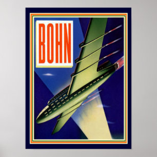 1944 Bohn Retro Futuristische Werbung 12 x 16 Poster