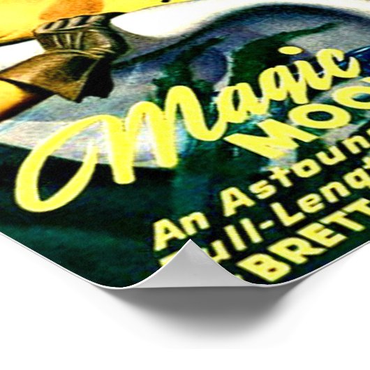 1944 Captain Future Cover Poster (Ecke)