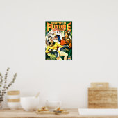 1944 Captain Future Cover Poster (Küche)
