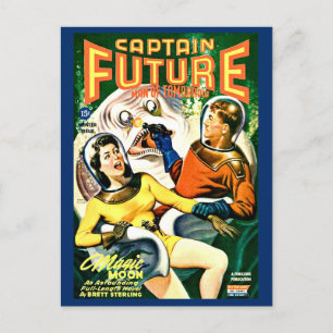 1944 Captain Future Cover Postkarte