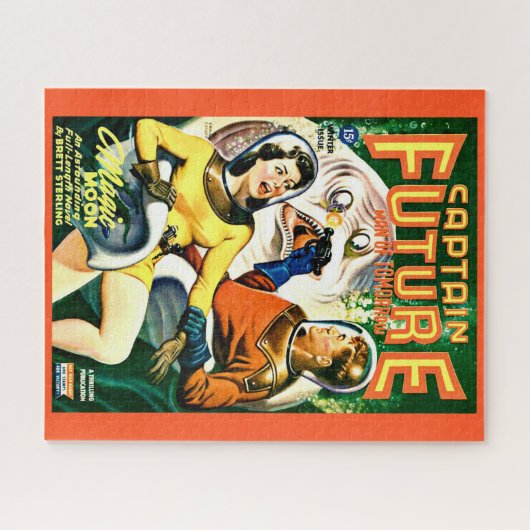 1944 Captain Future Cover Puzzle (Horizontal)