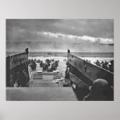 1944 Invasion von Normandy Beach Poster (Vorne)