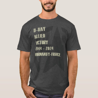 1944 Tag 2024 - 80 Jahre - Normandie 5 T-Shirt