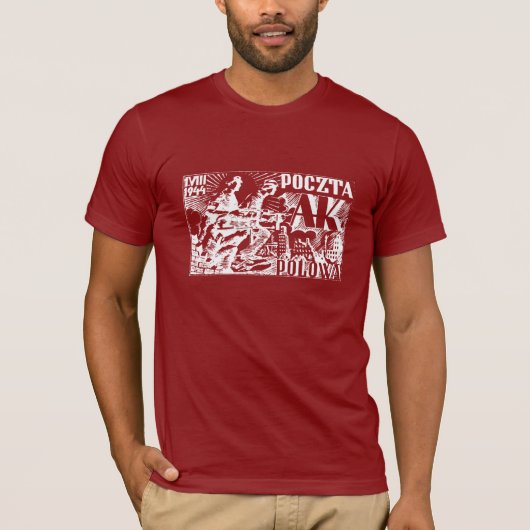 1944 Warschau überraschend T-Shirt (Vorderseite)