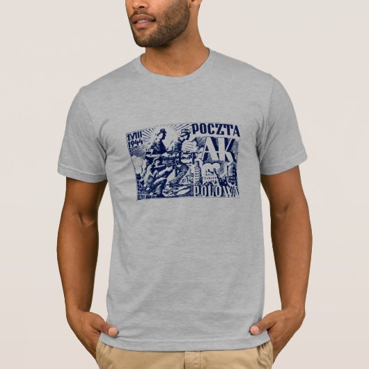 1944 Warschau überraschend T-Shirt (Vorderseite)