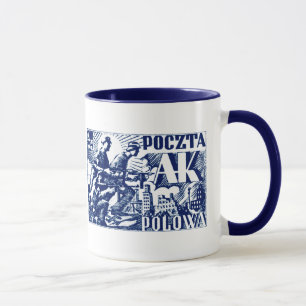 1944 Warschau überraschend Tasse
