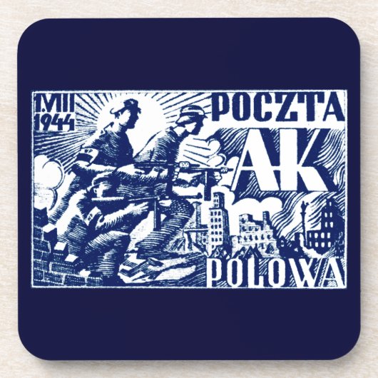 1944 Warschau überraschend Untersetzer (Vorderseite)