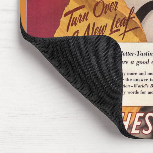 1944 Zigarette ad for Chesterfield Mousepad (Ecke)