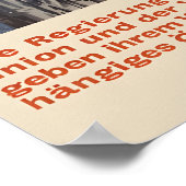 1945 Austrian Poster Free again! Independence (Ecke)