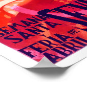 1945 Feria de Sevilla Poster (Ecke)