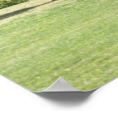 1945 Goodyear FG-1D Corsair. Poster (Ecke)