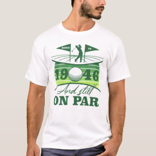 1946 80. Geburtstag Golf Liebhaber T-Shirt