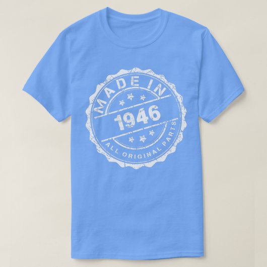 1946 ALLE URSPRÜNGLICHEN TEILE T-Shirt (Design vorne)