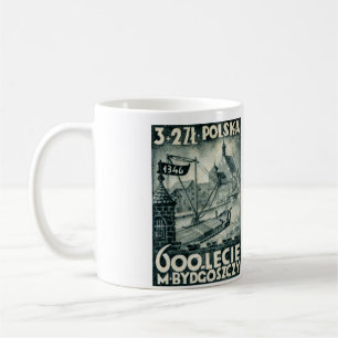 1946 Bydgoszcz Polen Kaffeetasse