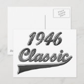 1946 Klassiker Postkarte (Vorne/Hinten)