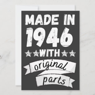 1946 mit Originalteilen hergestellt,