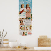 1946 Rinso Detergent Ad. Poster (Küche)