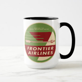 1946 Vintage Grenzfluglinien-Logo-Tasse Tasse
