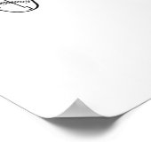 1946 WW2 Flugzeugpatentkunst Zeichnend Druck Poster (Ecke)