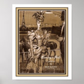 1947 "Abend in Paris" Poster (Vorne)