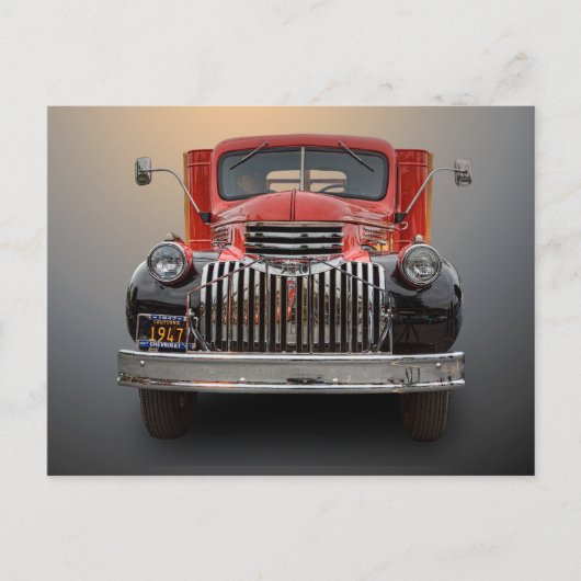 1947 CHEVROLET POSTKARTE (Vorderseite)