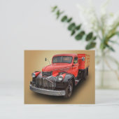 1947 CHEVROLET POSTKARTE (Stehend Vorderseite)