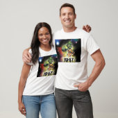 1947 dreifaches alien T-Shirt (Unisex)