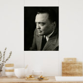 1947 FBI Ditector J. Edgar Hoover Poster (Küche)