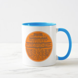 1947 Huntington Beach Kalifornien Tasse
