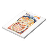 1947 Sizilien Italien Reiseplaner Ewiger Frühling Notizblock (Rotiert)