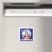 1947 Zionistisches Poster Magnet (In Situ (Geschirrspüler))