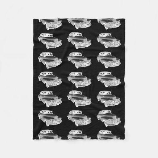 1948 Chevrolet Fleetmaster Antique Car Art Fleecedecke (Vorderseite)