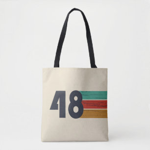 1948 geborenes elegantes Vintage-Geburtstagsgesche Tasche