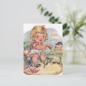 1948 Geburtstagsgrüße Postkarte (Stehend Vorderseite)