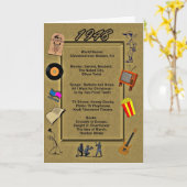 1948 Greatevents Birthday Card Karte (Gelbe Blume)