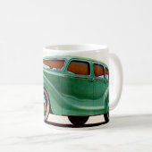 1948 grün Austin Devon Kaffeetasse (VorderseiteRechts)