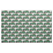 1948 grüner Austin Devon-Druck Stoff (Fat Quarter (45,7 x 55,9 cm))