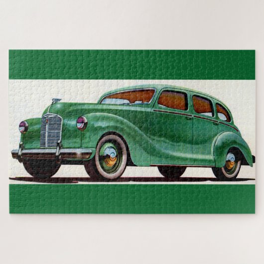 1948 grüner Austin Devon Puzzle (Horizontal)