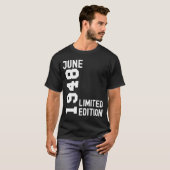 1948 June Happy Birthday Party T-Shirt (Vorne ganz)
