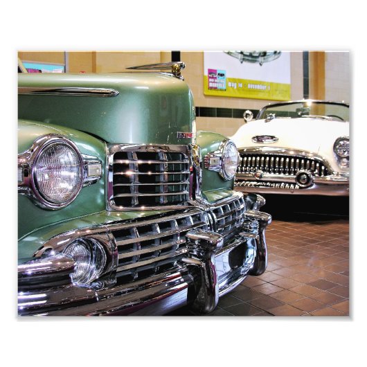 1948 Lincoln Convertible & !953 Buick Skylark Fotodruck (Vorne)