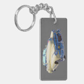 1948 Pontiac Silver Streak Convertible Car Schlüsselanhänger (Vorderseite links)