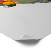 1948 Pontiac Silver Streak Woody Antique Car Poster (Ecke)